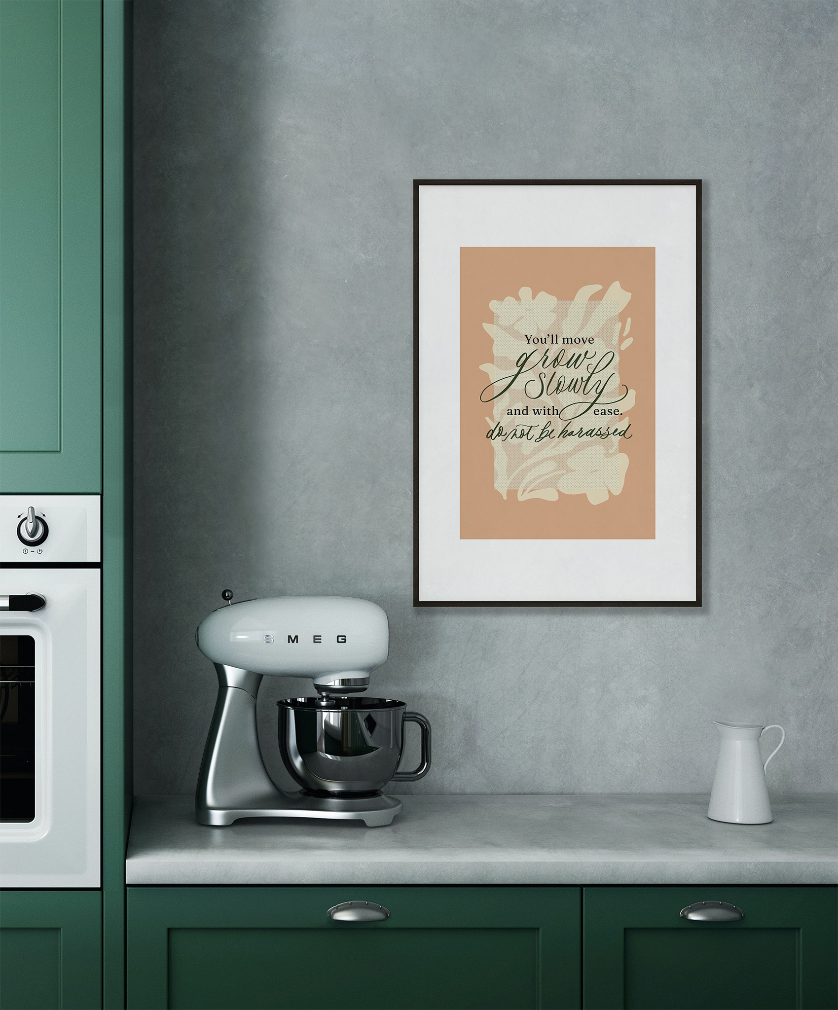 Mindfulness art print for working moms